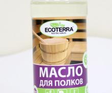 Масло банное, деревозащитное "Ecoterra"0,2л