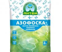 Удобрение "Антей" Азофоска 2кг.(Азо16%,Фосфор16%Калий16%)