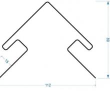 Внешний угол (Киви) 3050мм.
