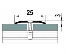 Порог стык 25мм (в ассортименте)