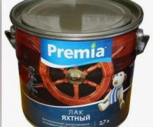 Лак яхтный "Premia" глянц 0,9