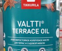 Масло для террас " Tikkurila Valitti terrace oil ec" 2,7кг