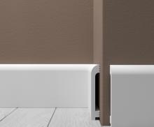 Плинтус напольный XPS POLIMER H3 (100*16мм) Ударопрочный