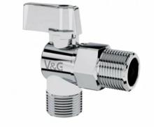 Шаровой кран V&G д/подключ. сантехн. прибор.1/2 х3/4 VG-501102