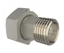 Полусгон с накидной гайкой 1/2" для счетчика VG-205301