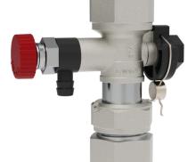 Кран-отсекатель шаровой с дренажем для подключения 3/4" V&G VALOGIN VG-110101
