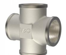 Крестовина никель VALOGIN ВВ 3/4"