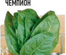 Щавель Чемпион 0,5г Ср (Гавриш) ХИТ х3