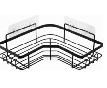Полка подвесная угловая GRAPHITE, 25*25*6,5 см