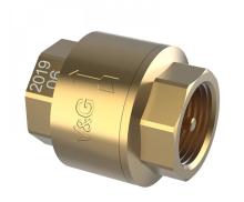 Обратный клапан с латунным сердечником ВхВ 3/4" V&G VALOGIN VG-401102