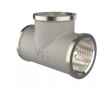 Тройник 1/2" ВР V&G VG-202101 никель