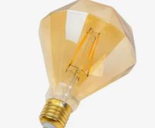 Лампа IN HOME сд LED-D95-deco gold 11Вт 230В E27 3000K 1040Лм бриллиант золотистая