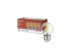 Лампа светодиодная LED-ШАР-deco 4PACK 9Вт 230В Е27 4000К 1040Лм (4шт./упак) прозрачная IN HOME