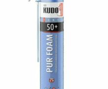 Полиуретановая монтажная бытовая всесезонная пена KUDO HOME 50+