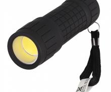 Фонарь LED16011 3хR03 COB LED 3Вт пластик. черн. (блист.-пакет) Ultraflash 14773