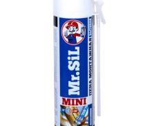 Пена монтажная MR SIL MINI бытовая, всесезонная 500мл