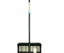 Лопата снеговая "Сахара" дер. черенок  0364-ч ( 490-380-1470мм )