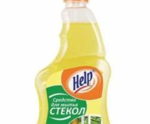 Средство для мытья стекол "HELP" 750мл