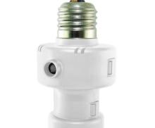 Фотореле TDM ФРЛ-Т-Е27 100Вт 15лк c таймером SQ0324-0025