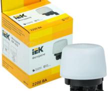 Фотореле ФР 603 2200ВА IP66 бел. IEK LFR20-603-2200-K01