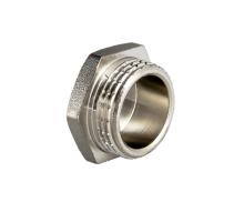Заглушка на трубу Valtec VTr.583.N.0008 1 1/2" наружная резьба латунная