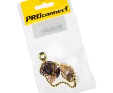 Выключатель для настенного светильника с деревянным наконечником