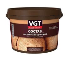 Состав герметизирующий для защиты торцов древесины 0,9 кг ВГТ