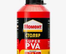 Клей "Момент Столяр Super PVA D2 белый" 750г Момент