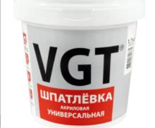 Шпатлевка универсальная для наружных и внутренних работ  " VGT " 1 кг влагостойкая