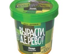 Набор для выращивания растений ВЫРАСТИ ДЕРЕВО! "Кедр Сибирский" (банка, грунт, семена)