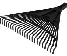 Веерные полипропиленовые грабли без черенка 24 зуба СИБРТЕХ 61708