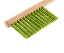 Щетка-сметка двухрядная, 280 мм, деревянная ручка Сибртех 84629