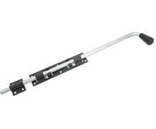 Засов гаражный ЗГ-600 черный d-16мм