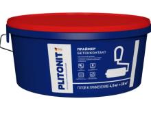 Грунт праймер с наполнителем Плитонит Бетон-контакт Плитонит Бетон контакт 4.5 кг